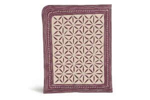 iPad Sleeve BurgundyCream