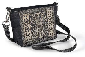 Paspor Small handmade cross body in BlackBrown