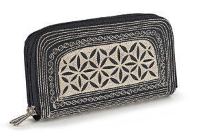 UangZipLargeBlackCream