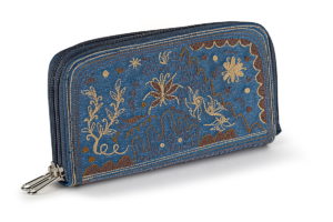 UangZipLargeRoyalBlueBatik